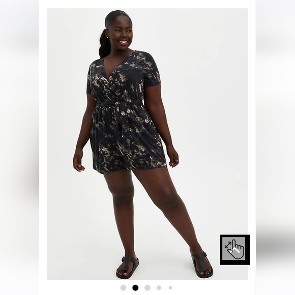 torrid Pants - Torrid Tie Dye Romper! Size 2